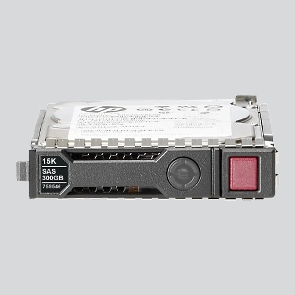 HPE 300GB SAS 12G 15K SFF BC